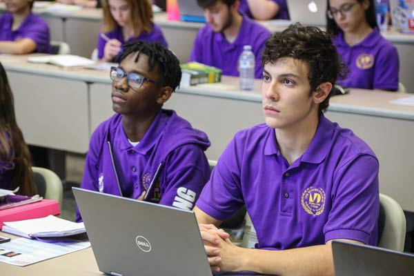 students in classroom