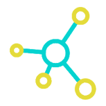 Icon of a network